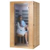 Far Infrared Wooden Sauna, Room Home Sauna Spa for 1 to 2 Person