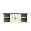 TV Stand for 80 Inch TV, Entertainment Center with Storage Cabinets, Mid Century Modern Media TV Console Table for Living Room Bedroom