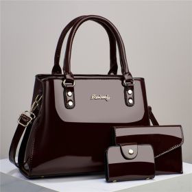 Portable Women's Fashion Shoulder Messenger Bag (Option: Coffee)